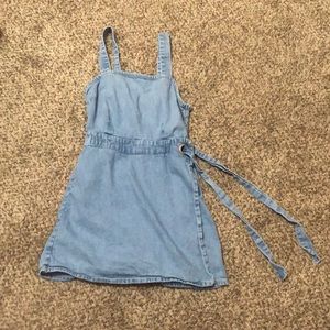 Sincerely Jules Blue denim romper